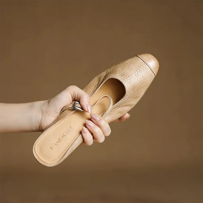 Women's Genuine Leather Mules