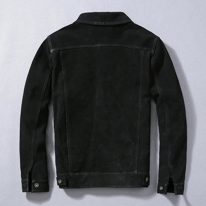 Soft Suede Leather Jacket