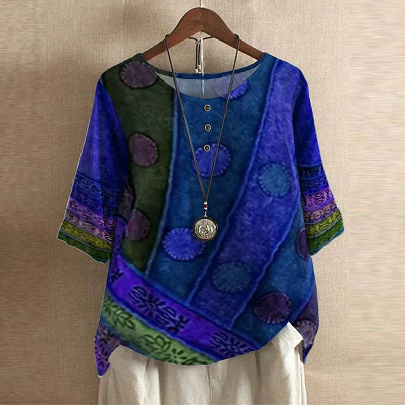 Vintage Style Women's Blouse
