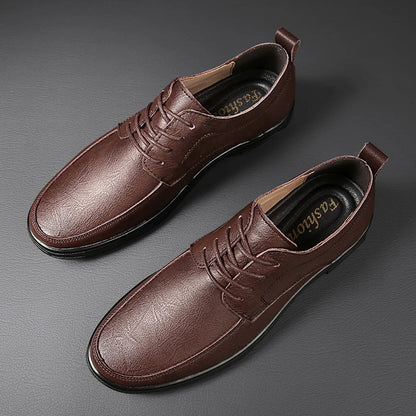 Brown Real Leather Shoes