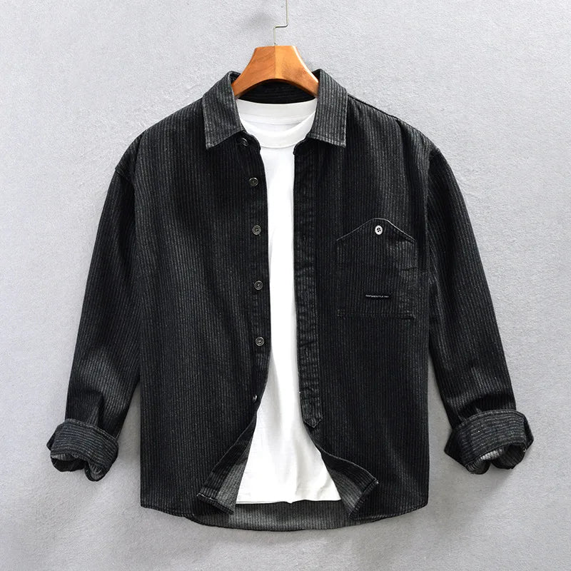 Slim Fit Leather Jacket - VibreMode