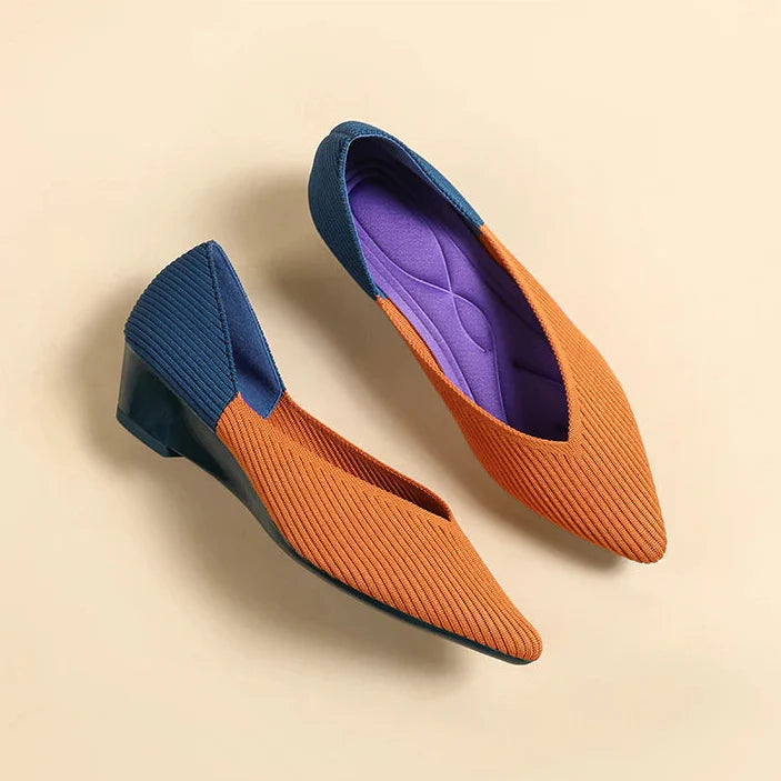 Women's Colorblock Pumps - VibreMode