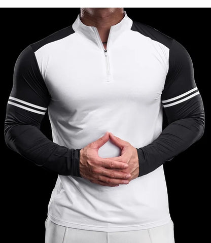 Men's Half-Zip Gym Shirt
