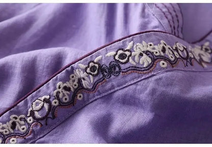 Relaxed Fit Blouse Lightweight Breeze Pattern