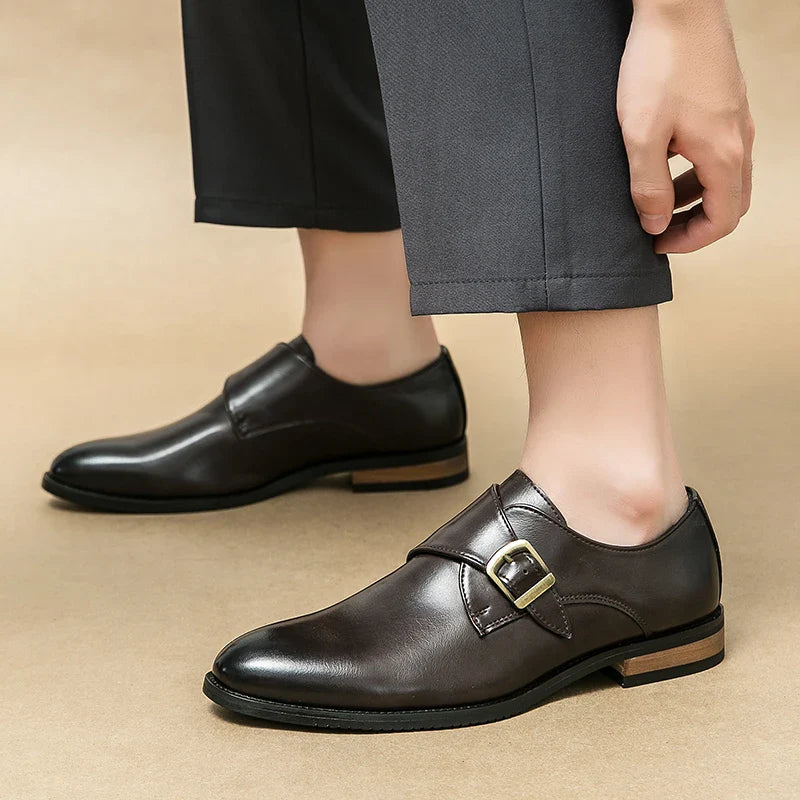 Genuine Brown Leather Shoes