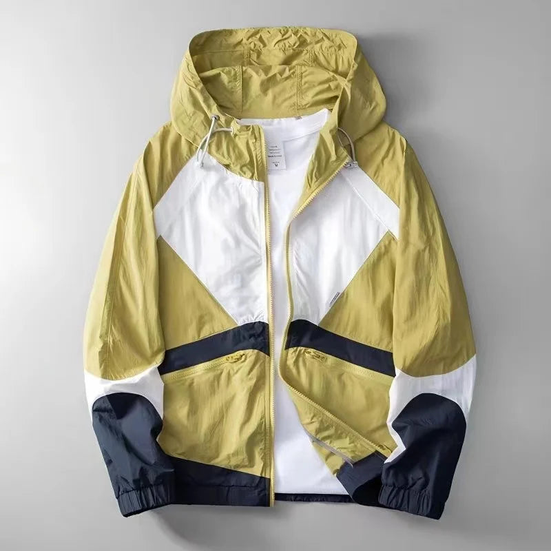 Windbreaker Jacket Waterproof Lightweight - VibreMode