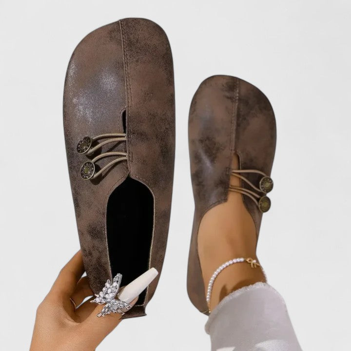 Women's Flat Loafers Slip-On Closed-Toe Shoes