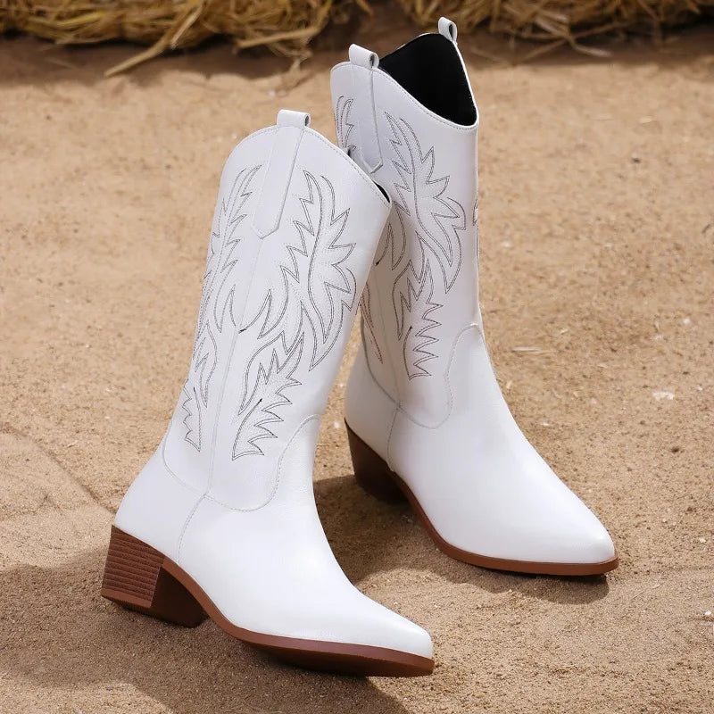 Comfortable Orthopedic Western Boots - VibreMode