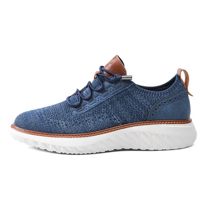 Men's Lace-Up Sneakers Panel Detail