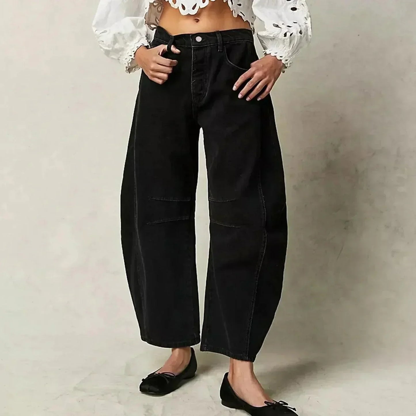 Comfortable Women's Straight Leg Casual Pants