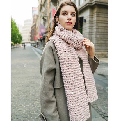 Women's Chunky Knit Scarf Merina