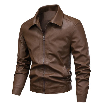 Brown Genuine Leather Jacket