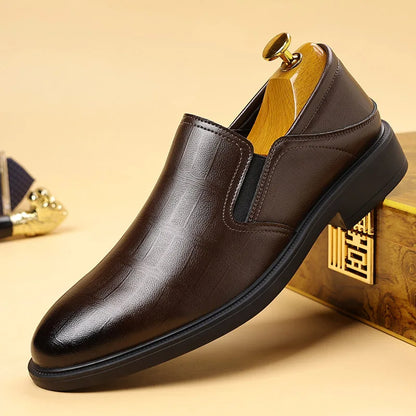 Victornio Men's Leather Loafers - VibreMode
