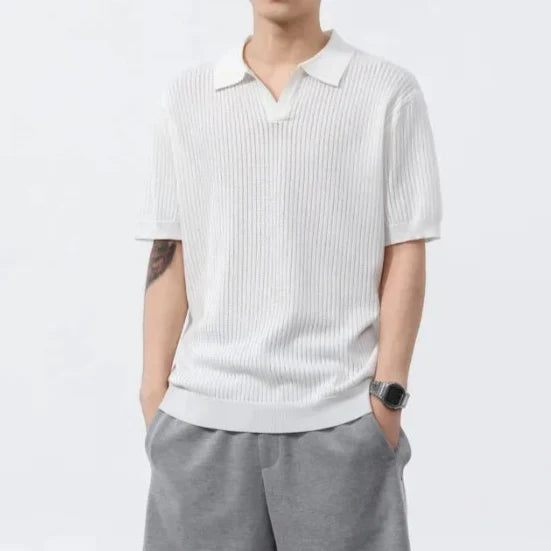 Varley Ribbed Polo - Jack Hafford