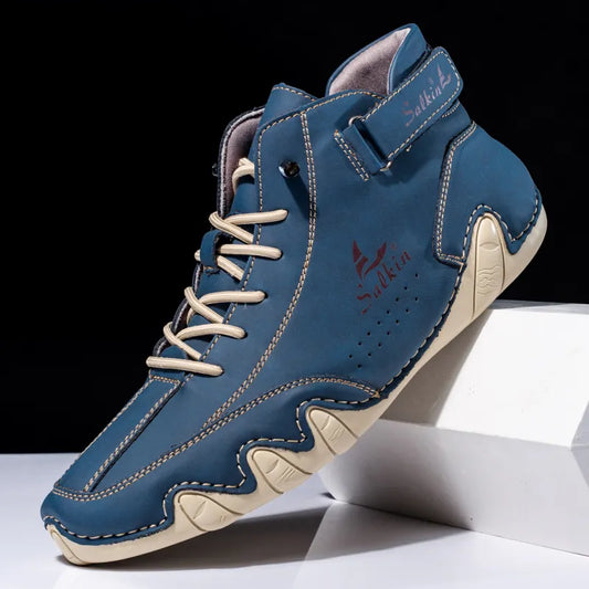 Trendy High-Top Sneaker Shoes - VibreMode