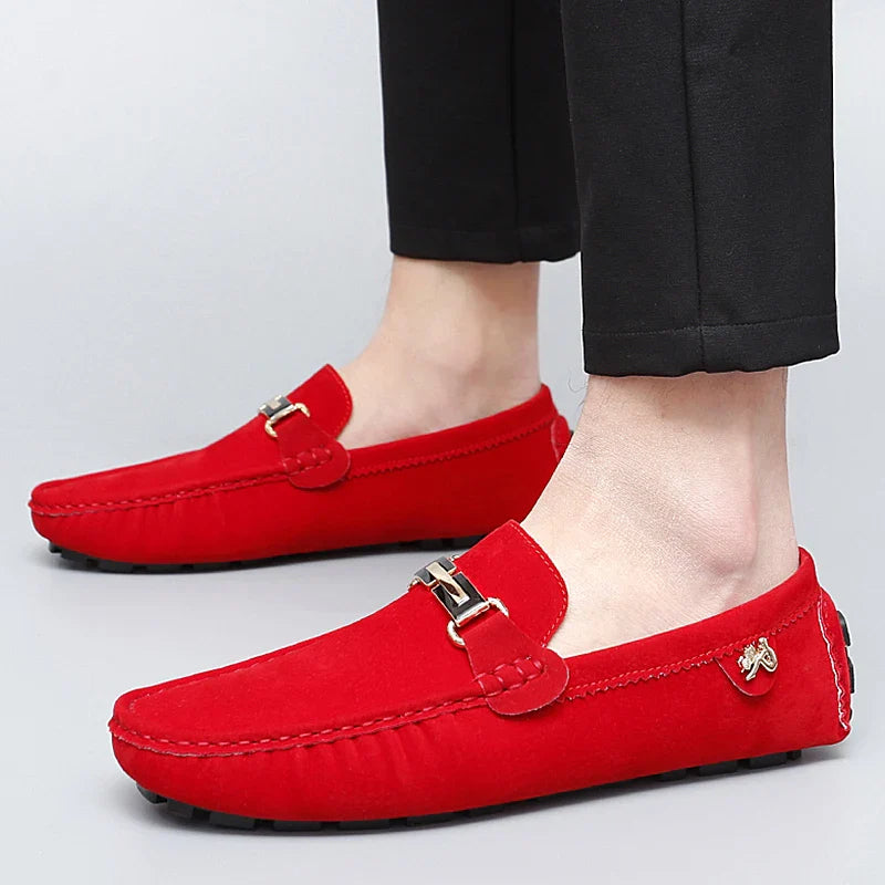 Luxury Soft Suede Slip On Loafers