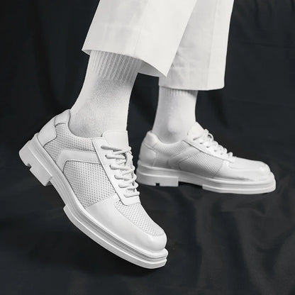 Men's Leather Derby Shoes