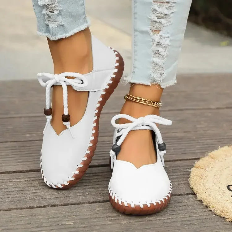 Comfortable Women's Lace-Up Sneakers