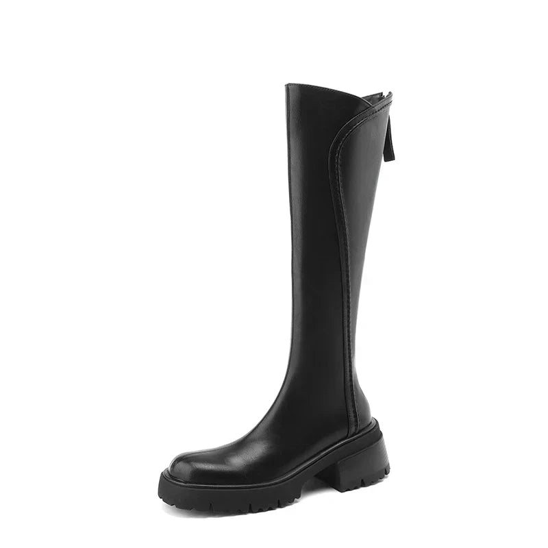 Luxury Women's Real Leather Ankle Boots