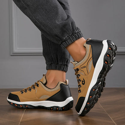 Men's Comfortable Hiking Boots Waterproof Grip Trail Running Shoes