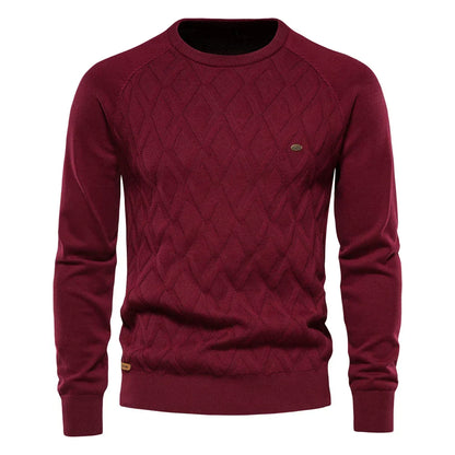 Classic Plaid Men's Sweater