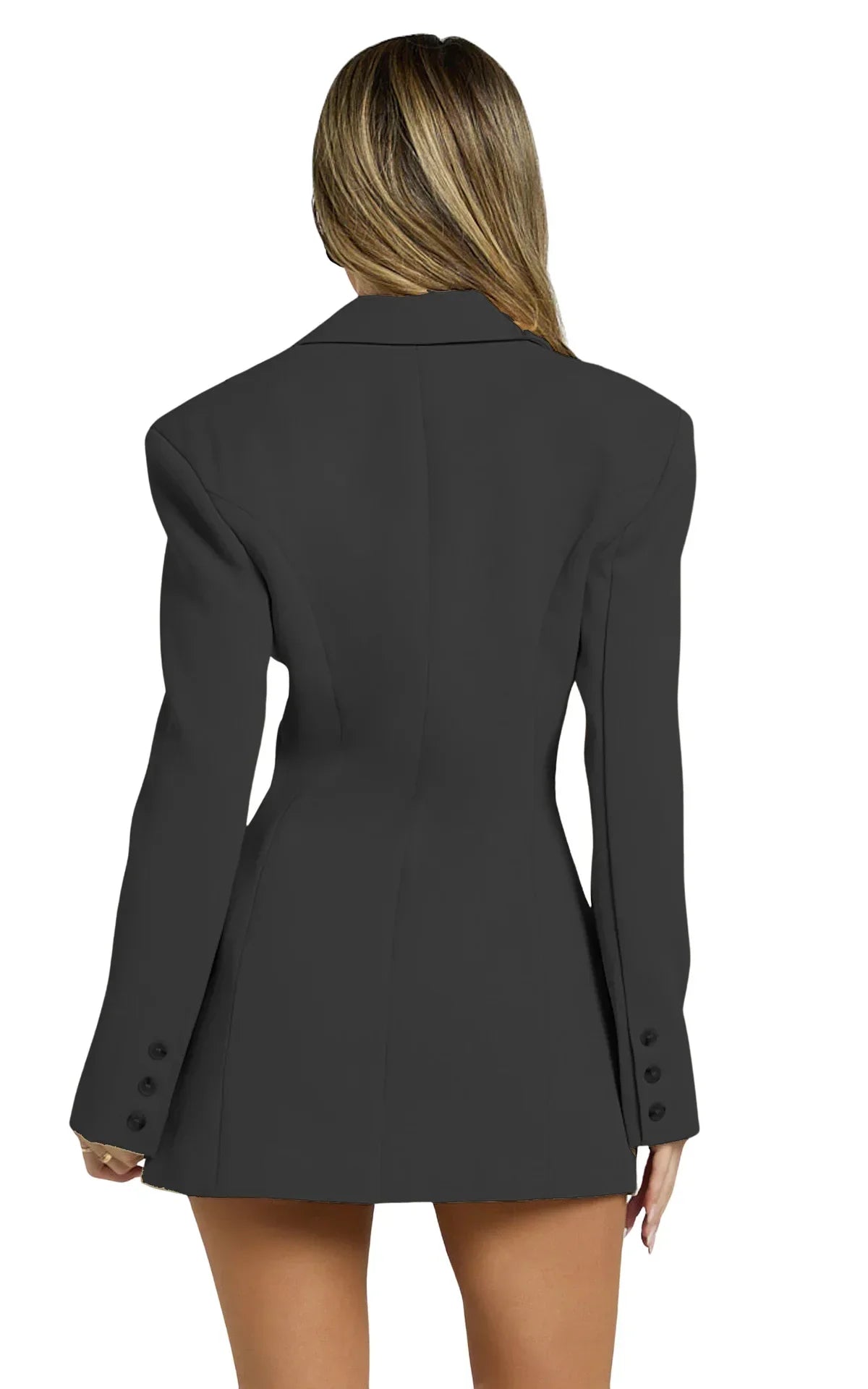Women's Cinch Waist Blazer Dress