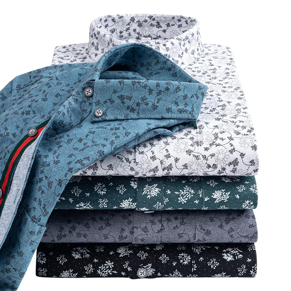 Mens Button Up Work Shirt