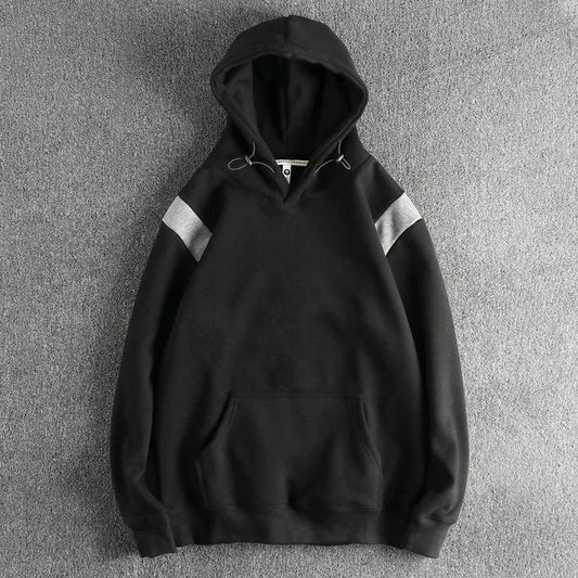 Soft High Quality Cotton Hooded Sweatshirt - VibreMode
