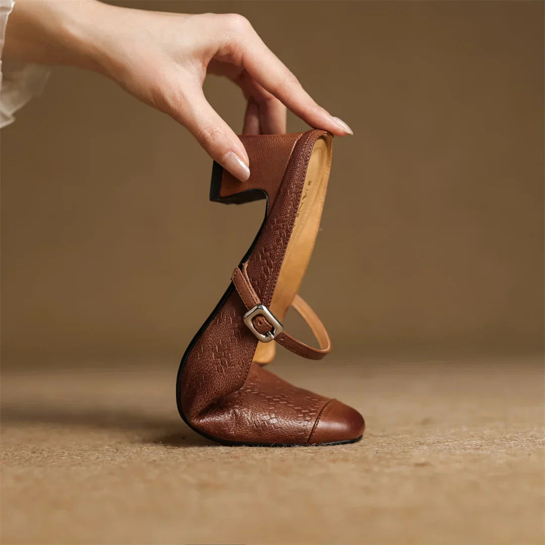 Milano Genuine Leather Mules