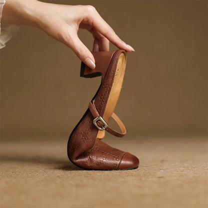 Women's Genuine Leather Mules