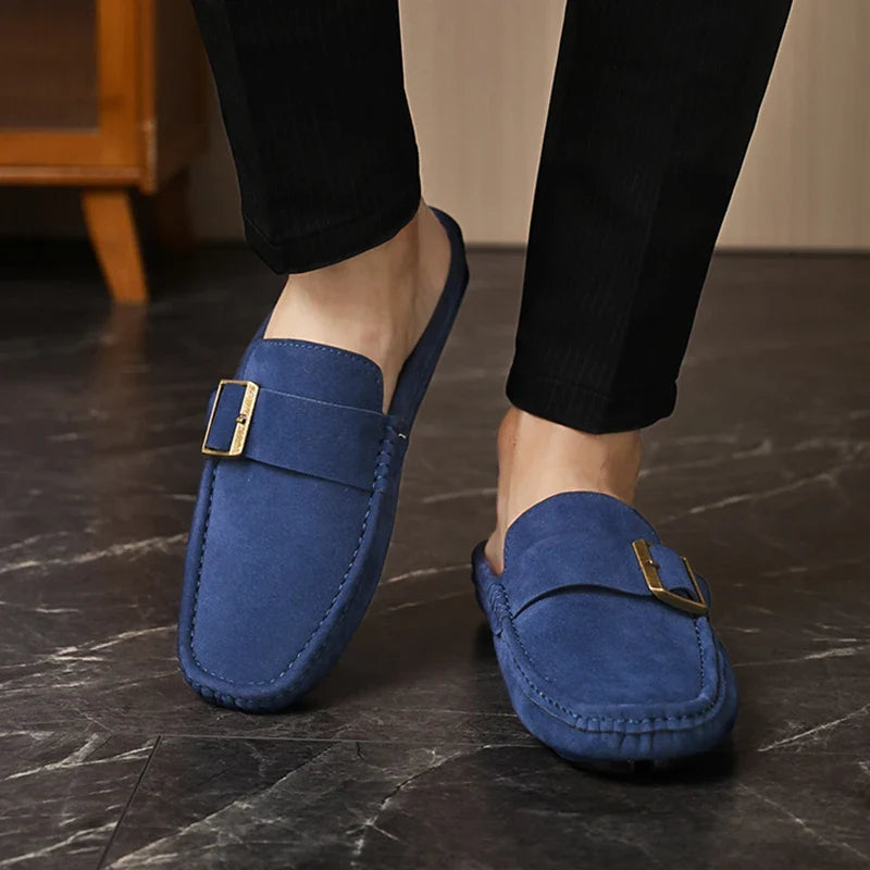 Luxurious Velvet Slip On Shoes