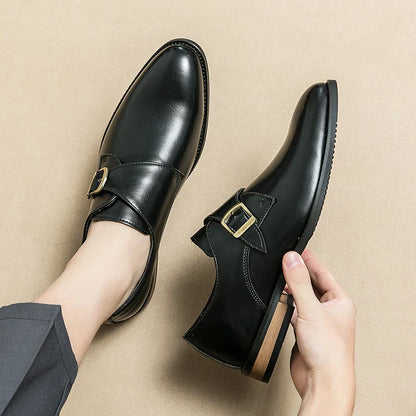 Genuine Brown Leather Shoes