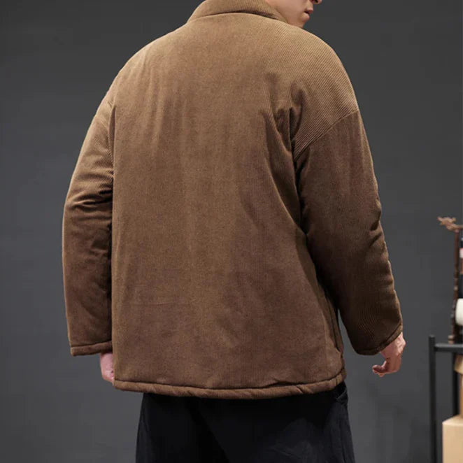 Rugged Textured Cotton Jacket