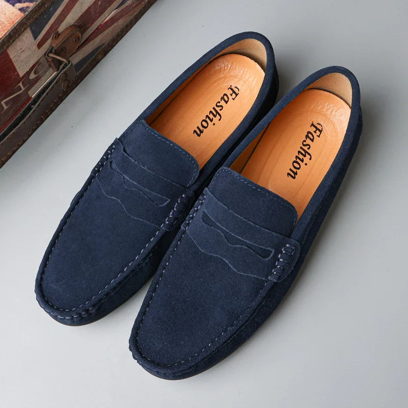 Luxury Soft Suede Slip On Shoes