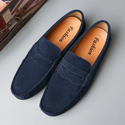 Luxury Soft Suede Slip On Shoes