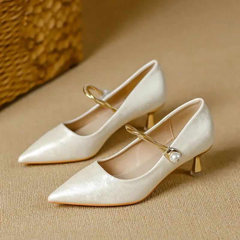 Low Heel Kitten Shoes