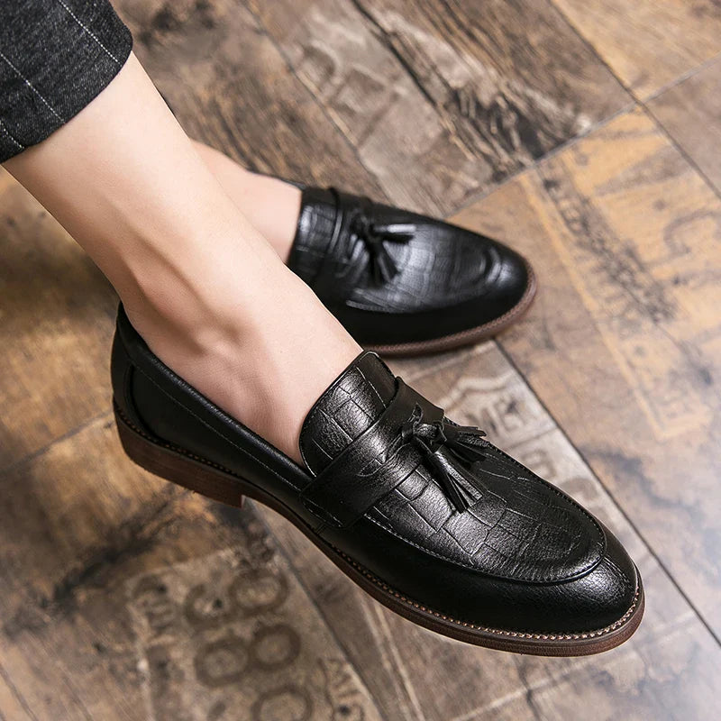 Comfortable Slip On Leather Shoes