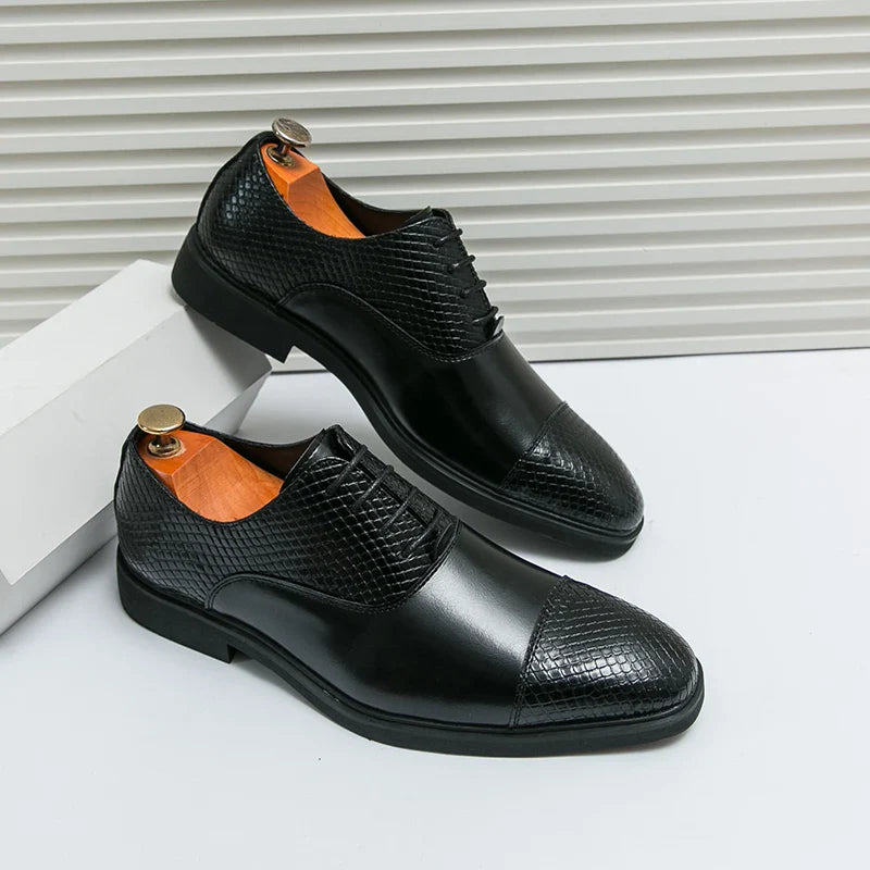 Authentic Luxury Leather Brogue Shoes