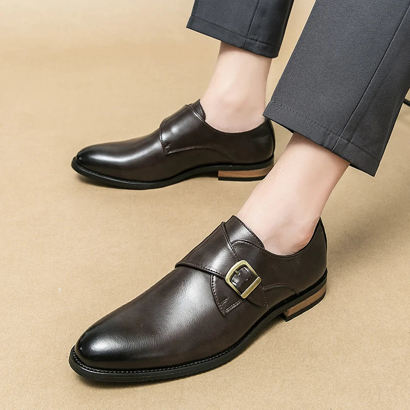 Genuine Brown Leather Shoes