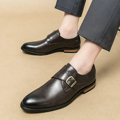 Genuine Brown Leather Shoes