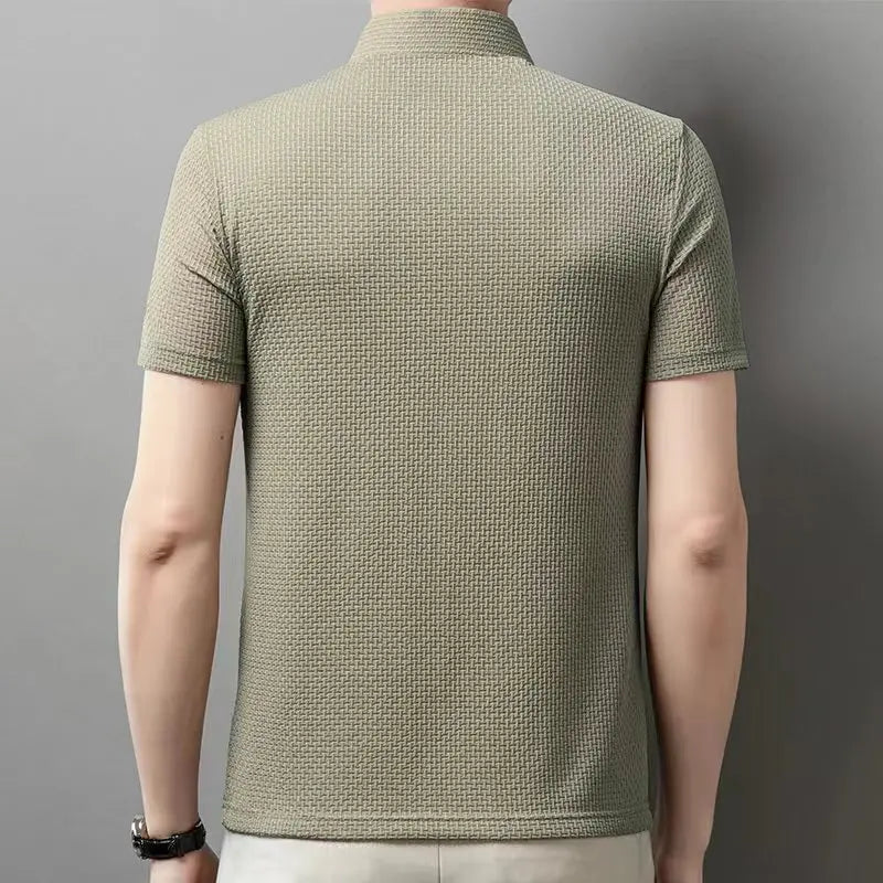 Stanley Men's Polo Shirt Waffle Knit