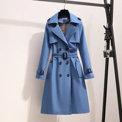 Averine Women's Belted Trench Coat