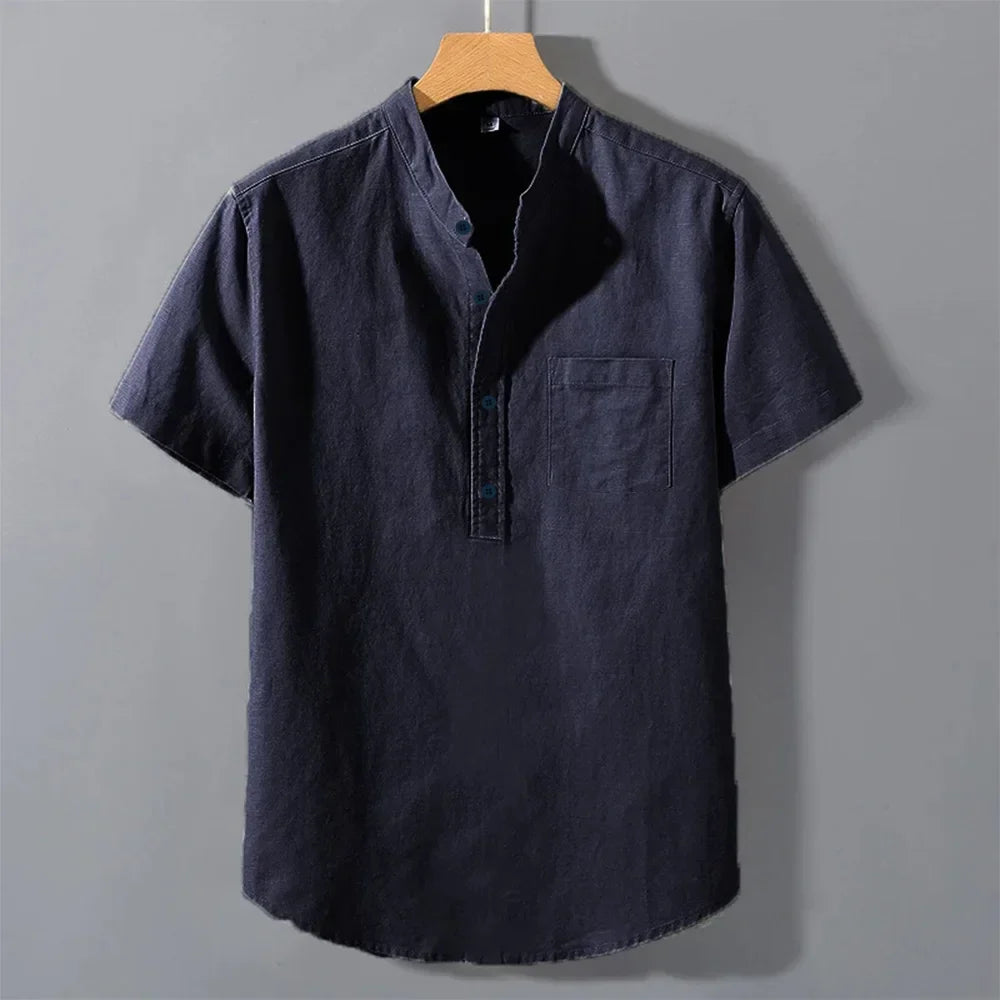 Breathable Casual Cotton Tee Shirt