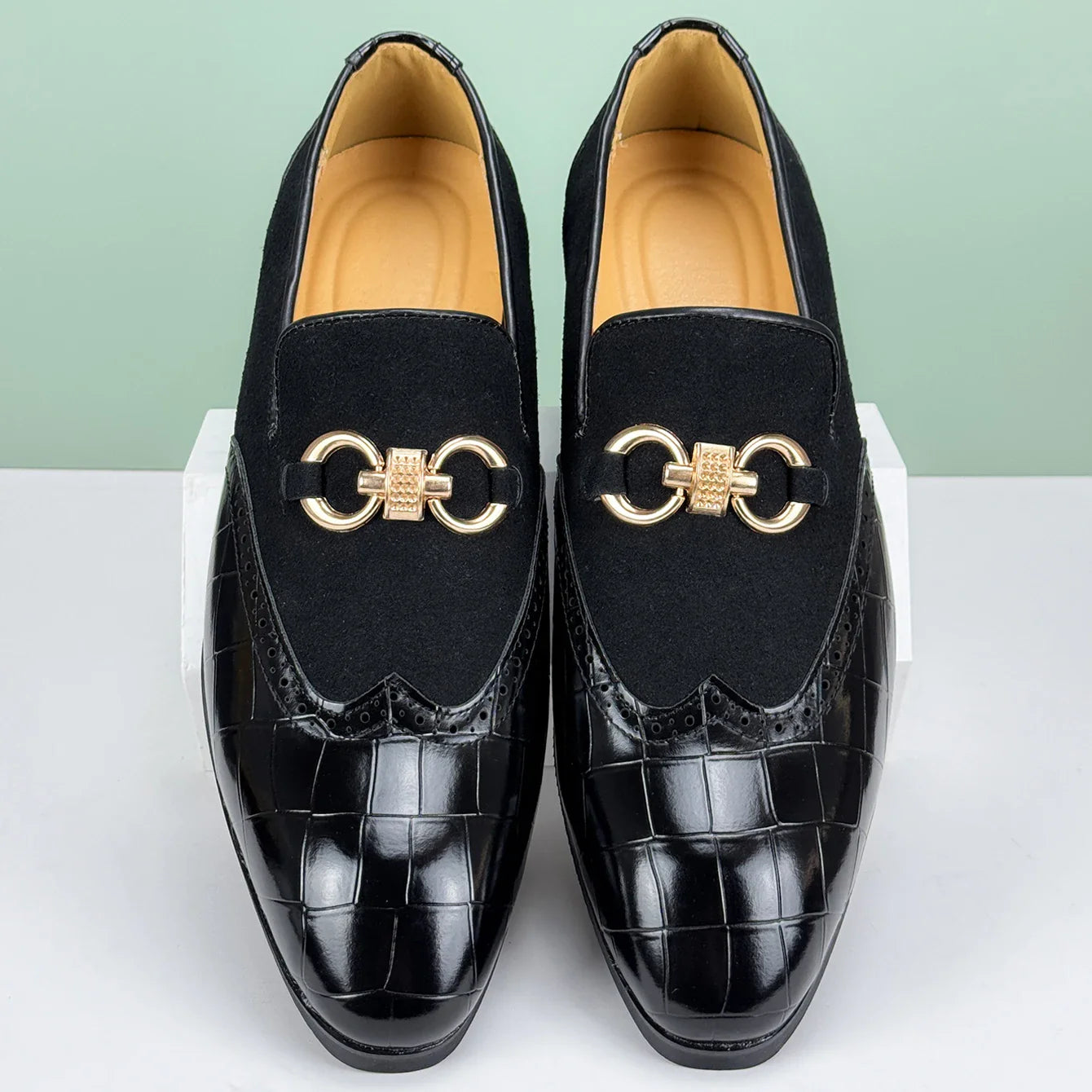 Men's Leather Loafers Leather Brown