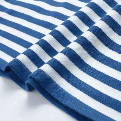 Classic Stripe Casual Tee Shirt