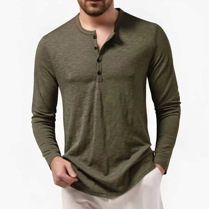 Men's Long Sleeve Dress Shirt - VibreMode