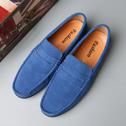 Luxury Soft Suede Slip On Shoes