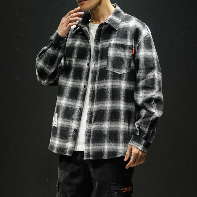 Soft Plaid Flannel Shirt