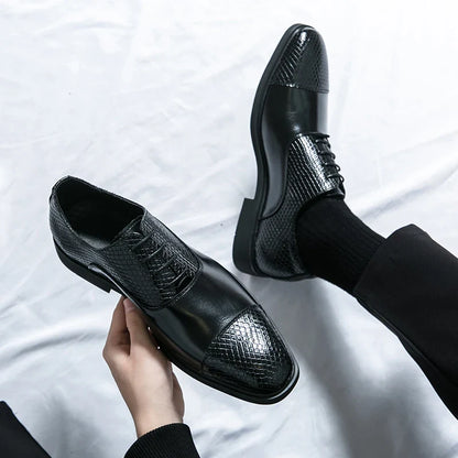 Authentic Luxury Leather Brogue Shoes