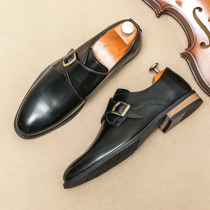 Genuine Brown Leather Shoes